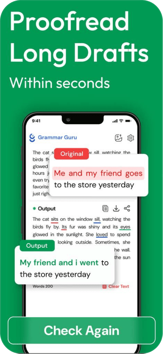 AI Grammar Checker, Spell Checker screenshot 4