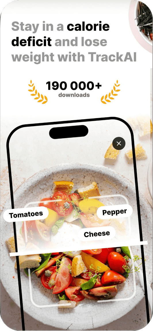 Calorie Counter: TrackAI screenshot 1