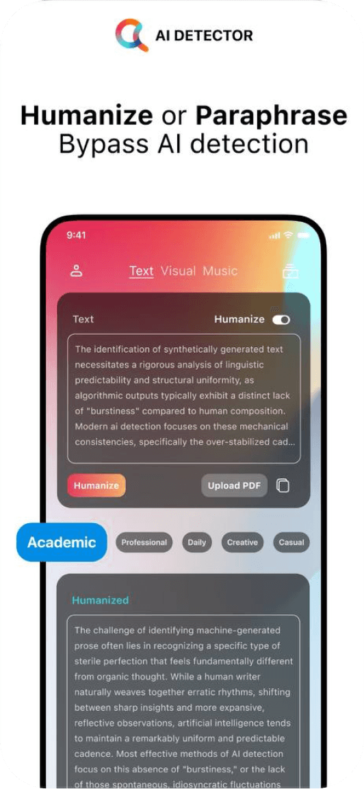 GPTZero: AI Detector Humanizer screenshot 2