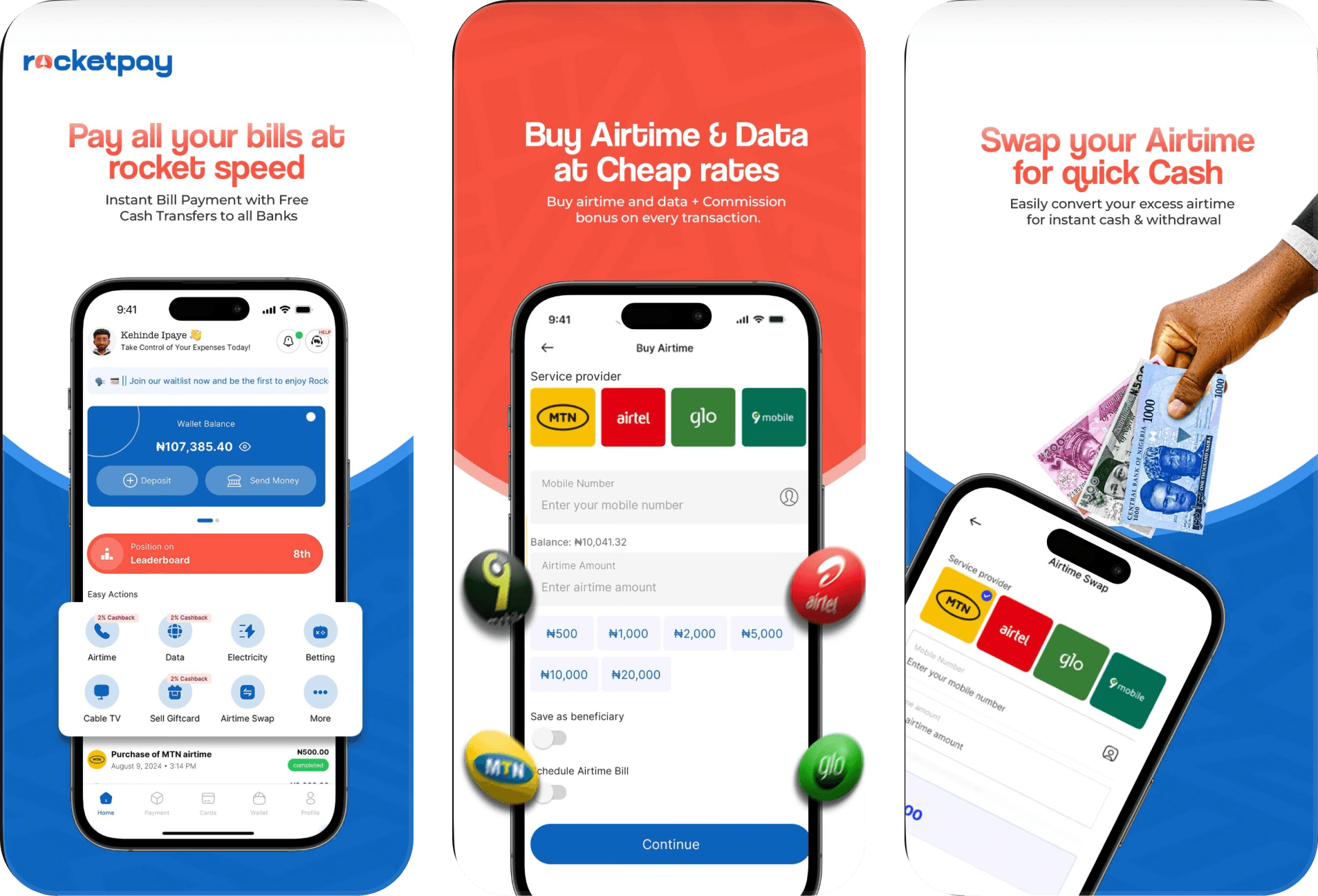 RocketPay: Payments & Business