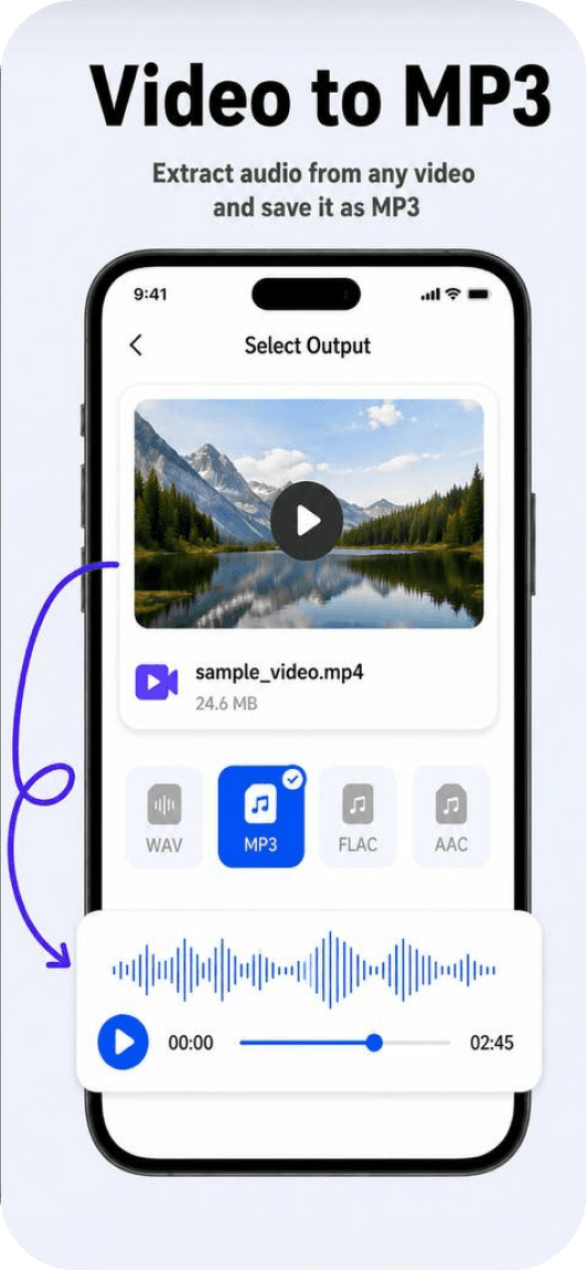 Video Converter to MP3, MP4, Any screenshot 2