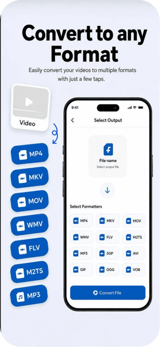 Video Converter to MP3, MP4, Any screenshot 4