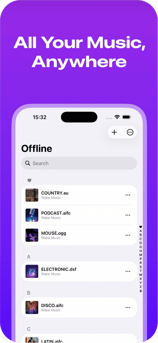 Wake Music screenshot 2