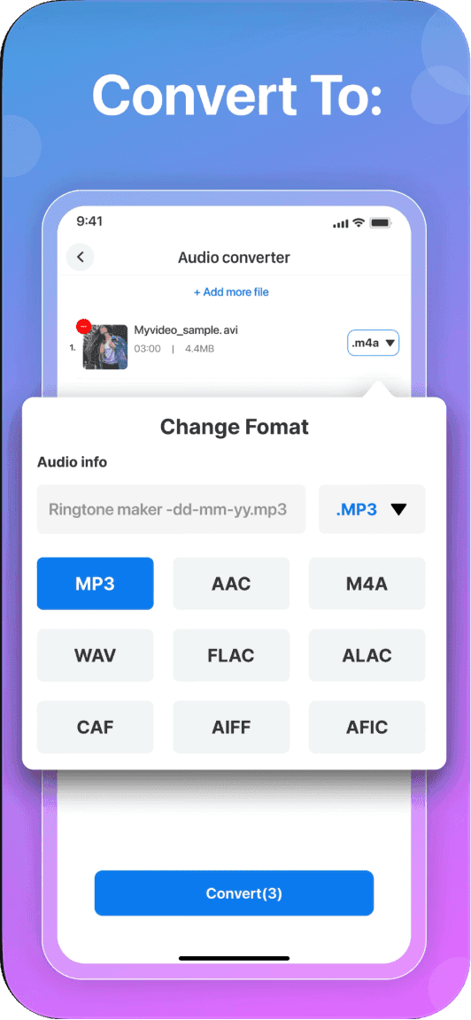 Audio Converter screenshot 4