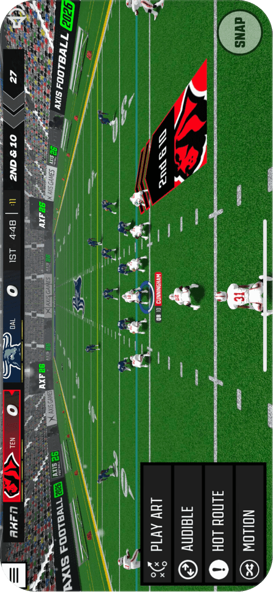 Axis Football Mobile screenshot 2