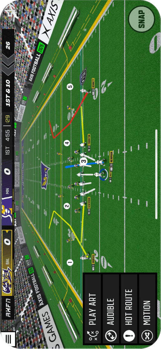 Axis Football Mobile screenshot 1