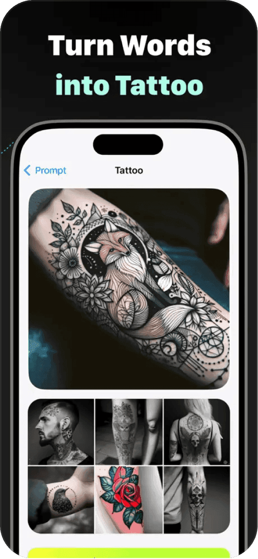 Tattoo AI screenshot 1