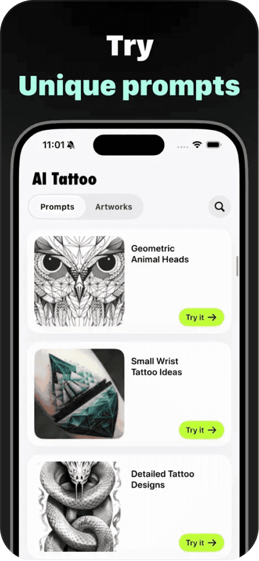 Tattoo AI screenshot 3